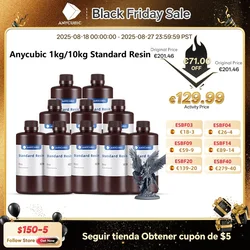 Anycubic Resina Estándar UV 405 nm para Impresoras 3D LCD