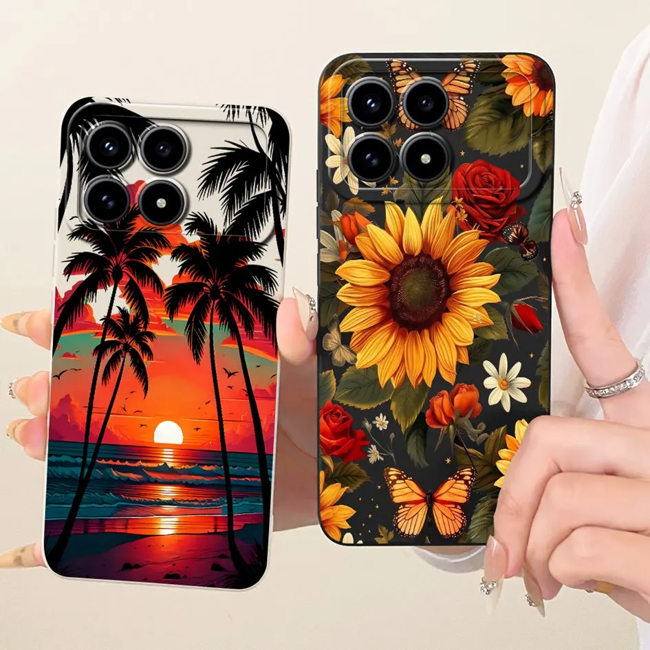 Para Xiaomi Redmi K90 2025 funda nueva creativa gato conejo Fundas suave caramelo funda trasera de silicona para Xiaomi Redmi K90 Pro Max parachoques - imagen 2