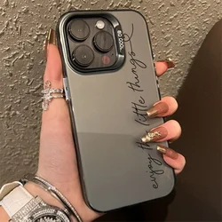Funda Redmi Note con Frase en Inglés – Protección Antigolpes