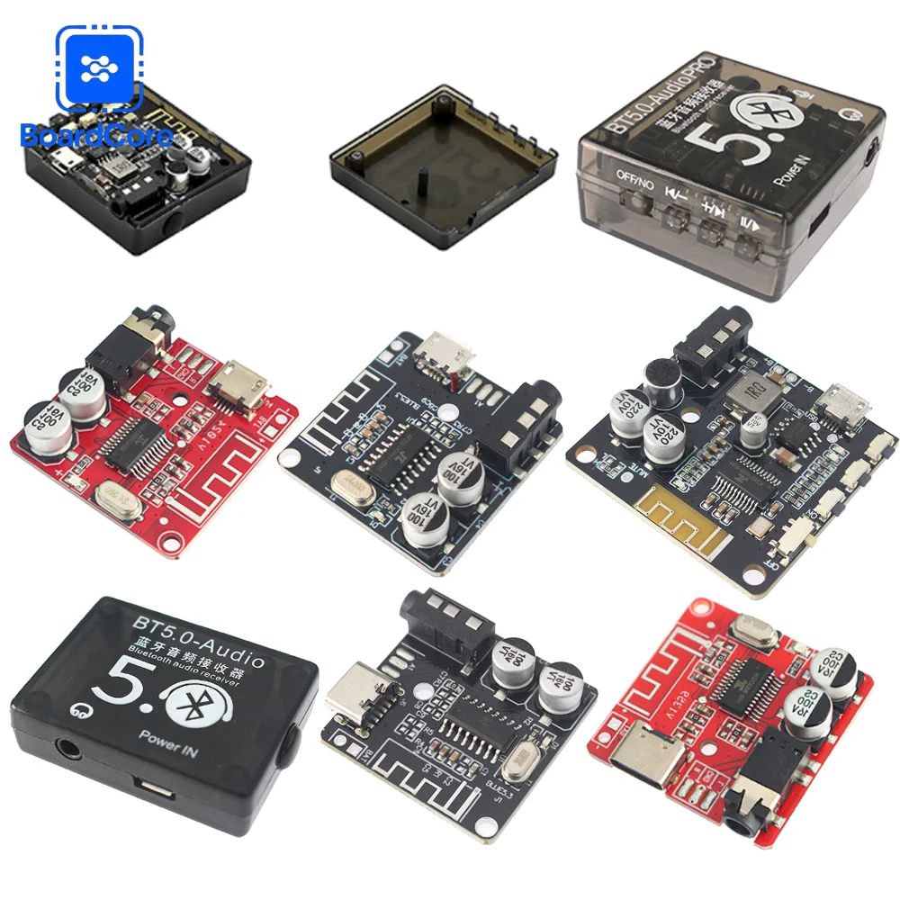 Módulo receptor de Audio Bluetooth, BT5.0/4.1 PRO, decodificador sin pérdidas MP3, Mini placa de salida estéreo, amplificador de música, 3,7-5V, 1-2 uds. - imagen 2