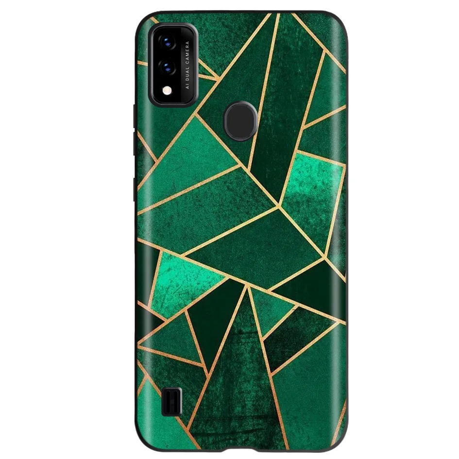 Funda ZTE Blade A51 - Silicona TPU Diseño Animado Lobo y Gato - imagen 5