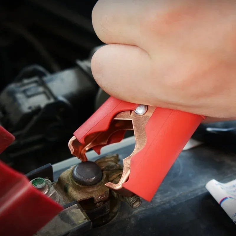 Cable de carga fusible 30A para coche y moto con pinzas cocodrilo - imagen 3