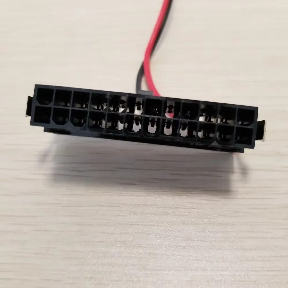 Cable Alimentación ATX 24 Pines con Botón Power LED 50cm - imagen 4