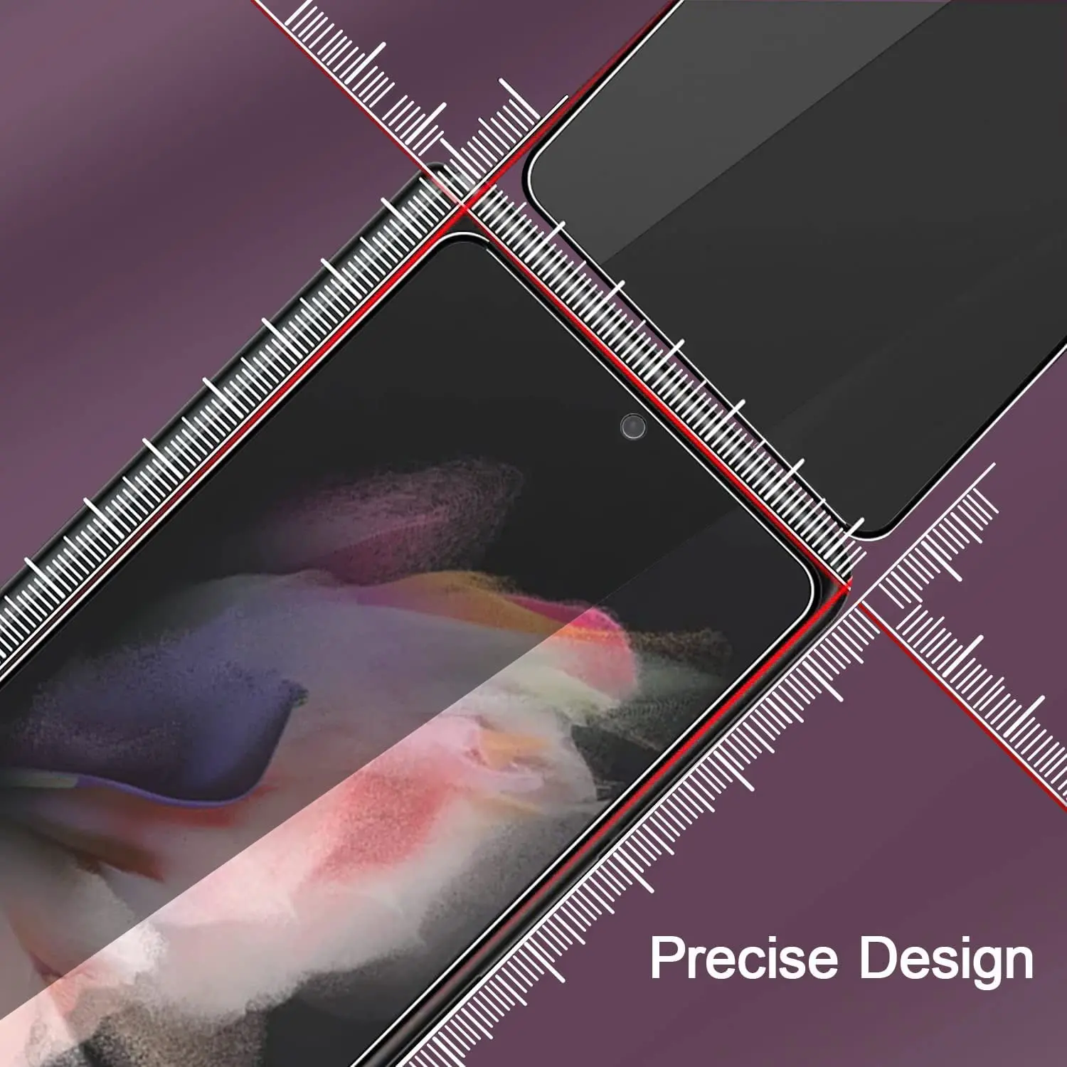 Para Samsung Galaxy Z Fold 6 Z Fold 5 Z Fold 2 3 Z Fold 4 Privacidad 9H Vidrio templado antiespía - imagen 3