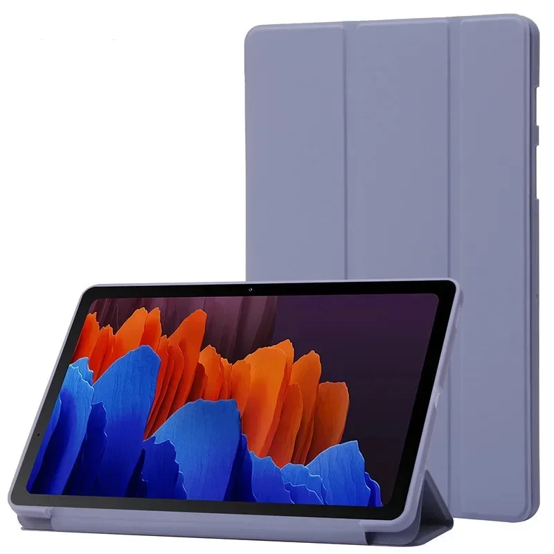 Funda plegable para tableta Samsung Galaxy Tab S10 Plus, cubierta de silicona suave de 12,4 pulgadas para Galaxy Tab S10 + S10 Plus SM-X820, SM-X826B