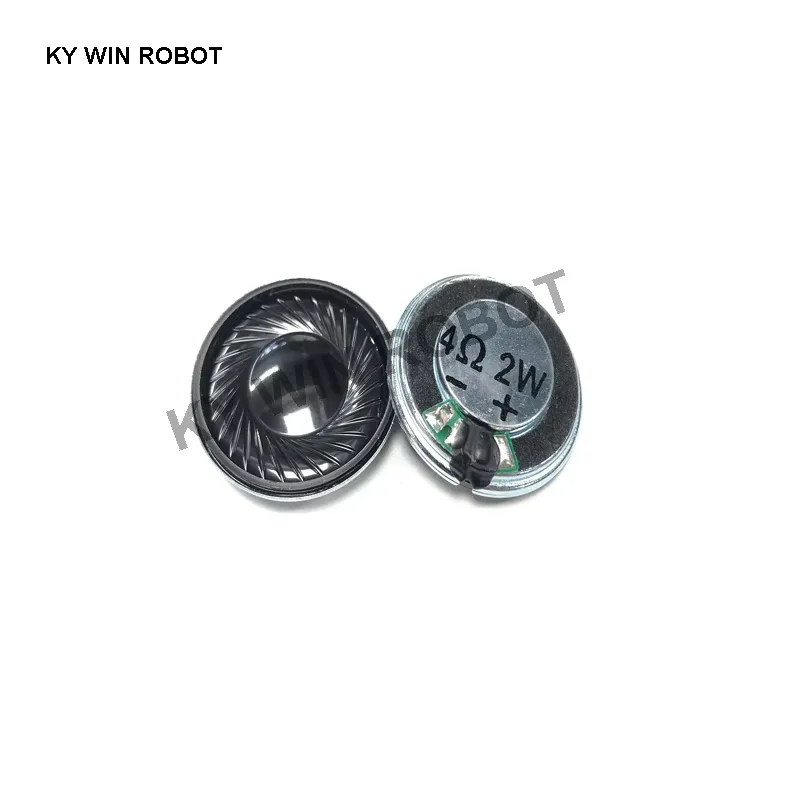 Minialtavoz ultradelgado de 4 ohmios, 2 W, 8R, diámetro de 28MM, 2,8 CM, grosor de 5MM, 2 unidades por lote - imagen 2