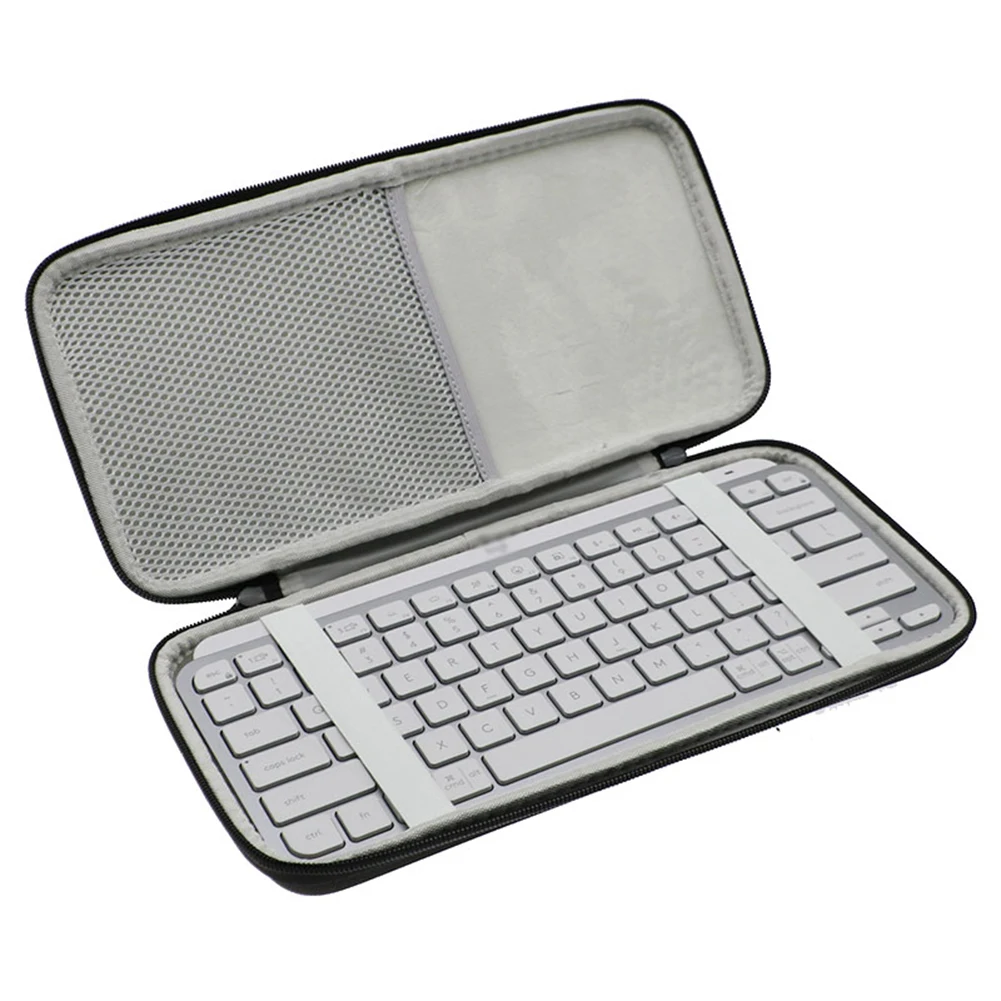 Estuche rígido de EVA para teclado iluminado, bolsa de transporte de viaje, estuche de almacenamiento para teclas Logitech MX, Mini teclado para teclas MX S - imagen 5