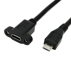 Cable Extensión USB 2.0 Mini 5 Pines Hembra para Panel