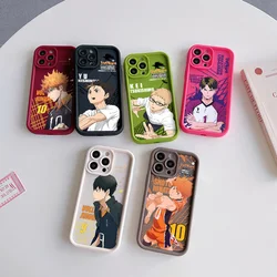 Funda Haikyuu Anime iPhone 16 15 14 13 TPU Suave