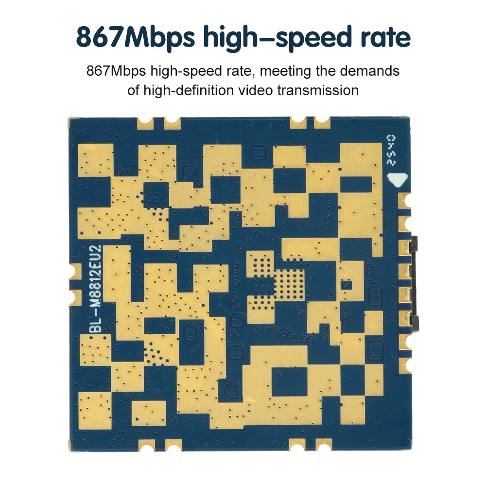 Módulo de transmisión de vídeo inalámbrico para Dron de alta potencia 5G, transmisión HD de largo alcance, módulo de transmisión de vídeo para Dron WIFI mejorado FEM - imagen 3