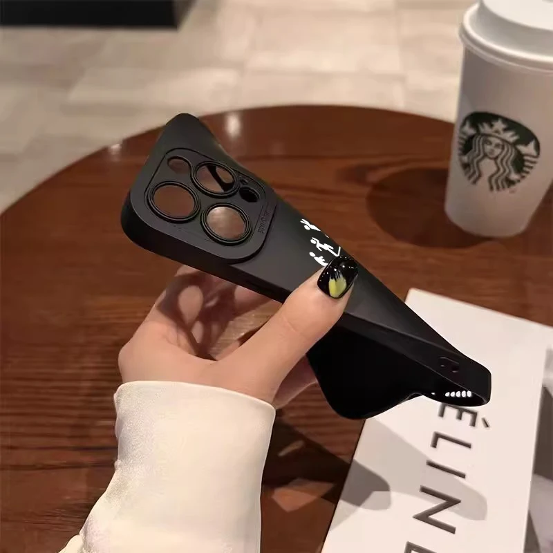 Para Xiaomi Redmi Note 10 11 12 Pro 13 14 Pro Plus 5G 11S 10S 12S 12C 14C 13C 4G funda negra divertida Beer Man funda de teléfono de silicona - imagen 5