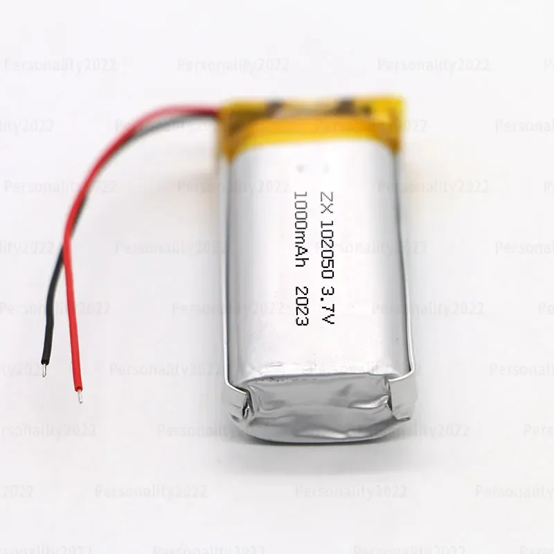 Baterías de polímero de litio de 102050 mAh, batería Lipo recargable de 1000 V para navegador GPS, DVD, Mp3/mp4, equipo de belleza médica, 3,7 - imagen 2