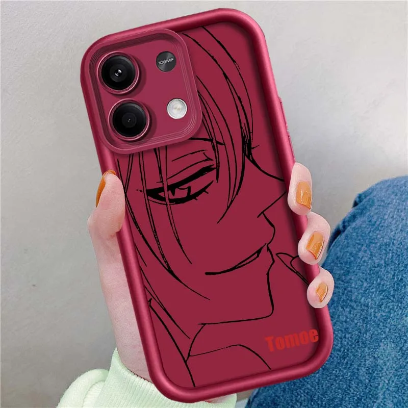 Funda de Anime de iconos Tomoe para Redmi Note 14 13 12 11 12R 12R 11T Pro Speed Plus 5G, funda de teléfono con escalera ocular - imagen 5