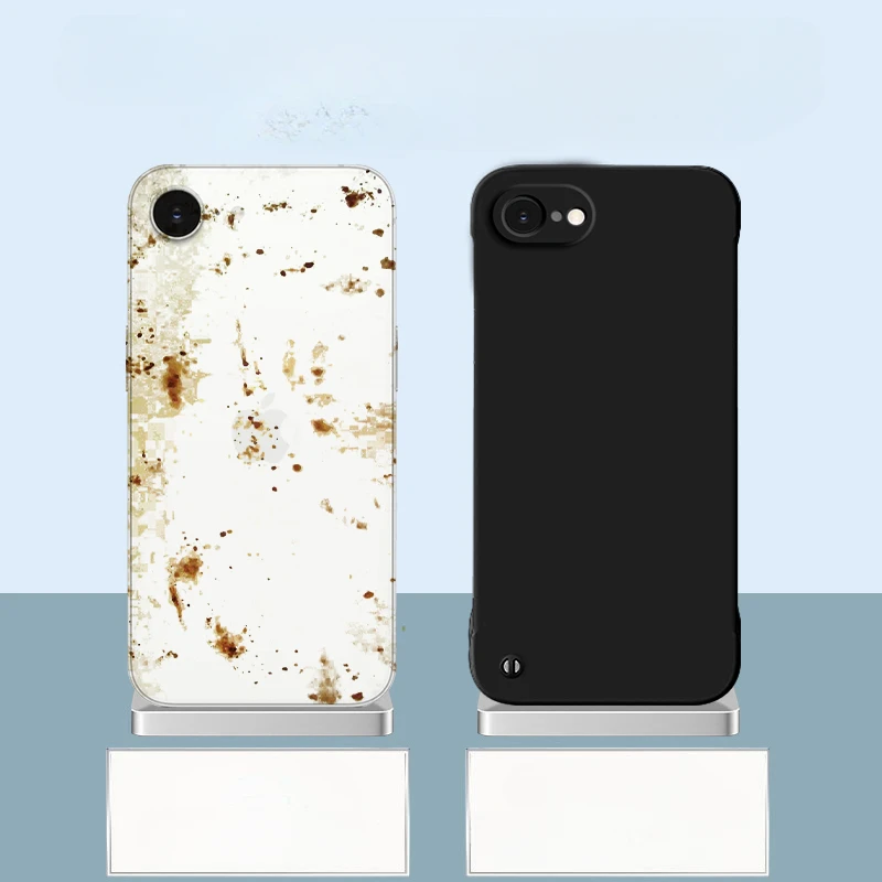 Para iPhone 16E 16 E Ultra delgado duro PC Funda de teléfono sin marco para iPhone SE 4 2025 SE4 5G Funda de teléfono mate sin bordes Funda - imagen 5