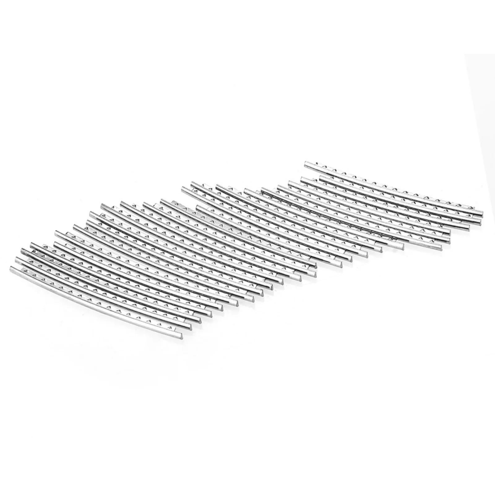 24 Uds. De cable de traste de guitarra eléctrica plateada, ancho de diapasón de guitarra de 2,2mm para reemplazos de diapasón de guitarra, accesorio de instrumento - imagen 5