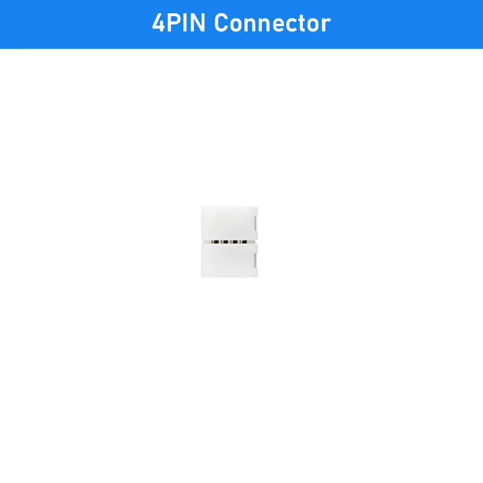 Conector Led de 4 pines y 10mm para tira de luz RGB, barra de luz con forma de L/ T/ X, SMD 5050, 2835, 3528 - imagen 5