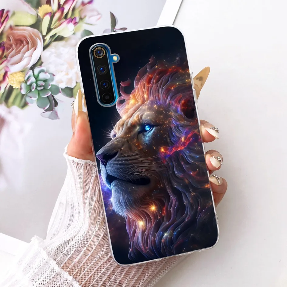 Para Realme 6 funda Realme 6 Pro funda Cool Dragon dibujos animados silicona suave Ultra fino TPU carcasa de teléfono para Realme 6i 6s Realme6 Coque - imagen 5