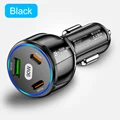 Black car charger