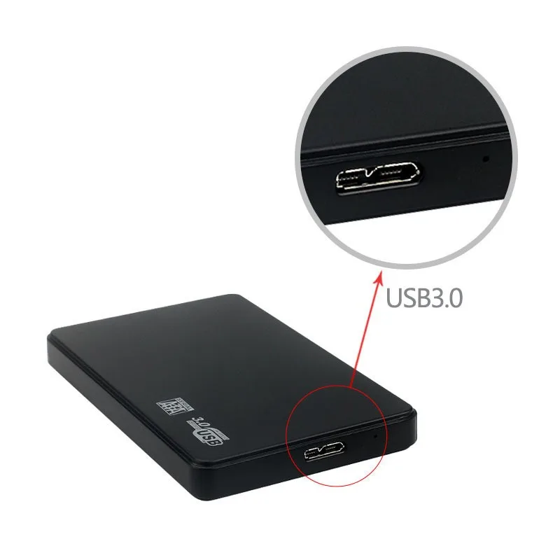 Caja externa USB 3.0 2.5 SATA HDD/SSD - 5 Gbps para PC y PS5 - imagen 3
