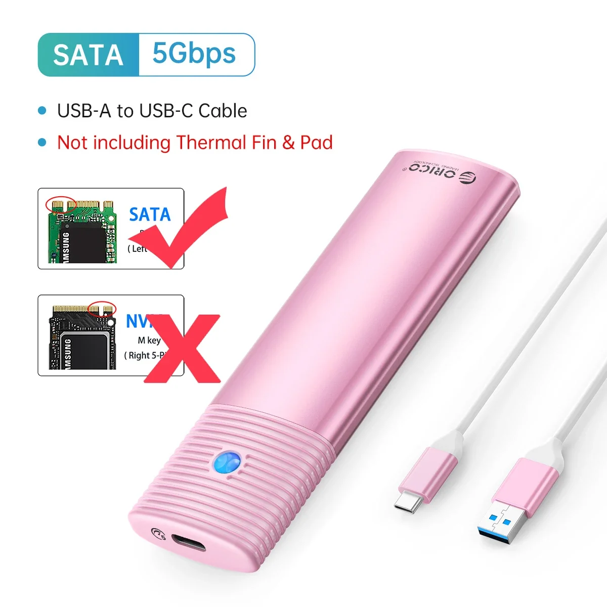 SATA-5Gbps-Pink