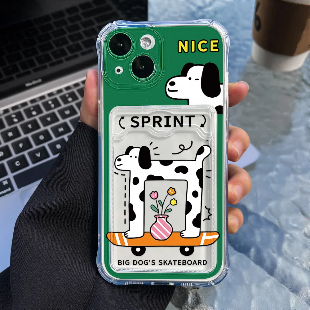 Funda con tarjetero para Xiaomi Poco F6 Pro, Funda suave de TPU para Poco X5 M5 M3 11 Lite 5G Ne 12T 13 12X Redmi A3 A1 A2 - imagen 4