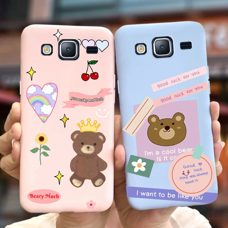 Funda protectora para Samsung Galaxy J7 Nxt, carcasa bonita pintada en caramelo, J7 Core J7 Neo J701F, J700F, 2015 - imagen 3