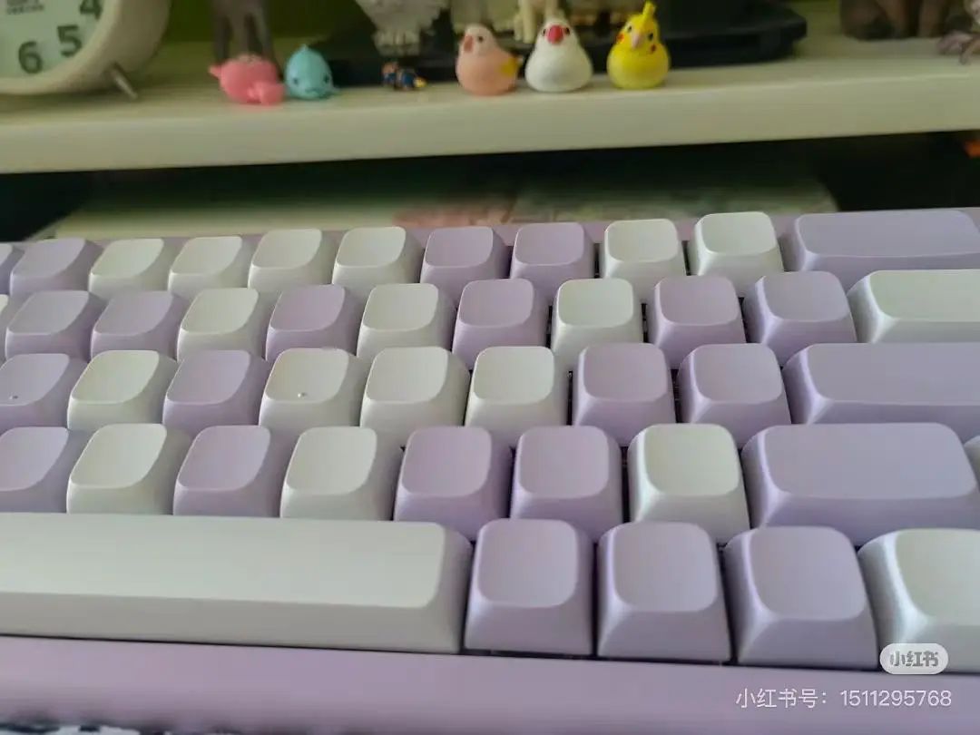 Juego de teclas en blanco, teclas PBT DIY XDA 61/64/68/71/78/87/100/104/108, diseño ANSI para interruptores, tapa de teclado mecánico - imagen 2