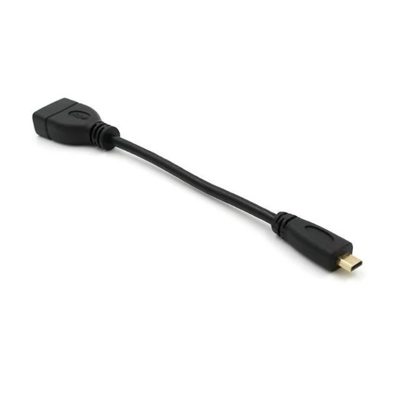 Micro HDMI en ángulo hacia arriba y abajo hacia la derecha, compatible con HDMI, adaptador macho a hembra, Conector de 10cm para HDTV tipo D - imagen 2