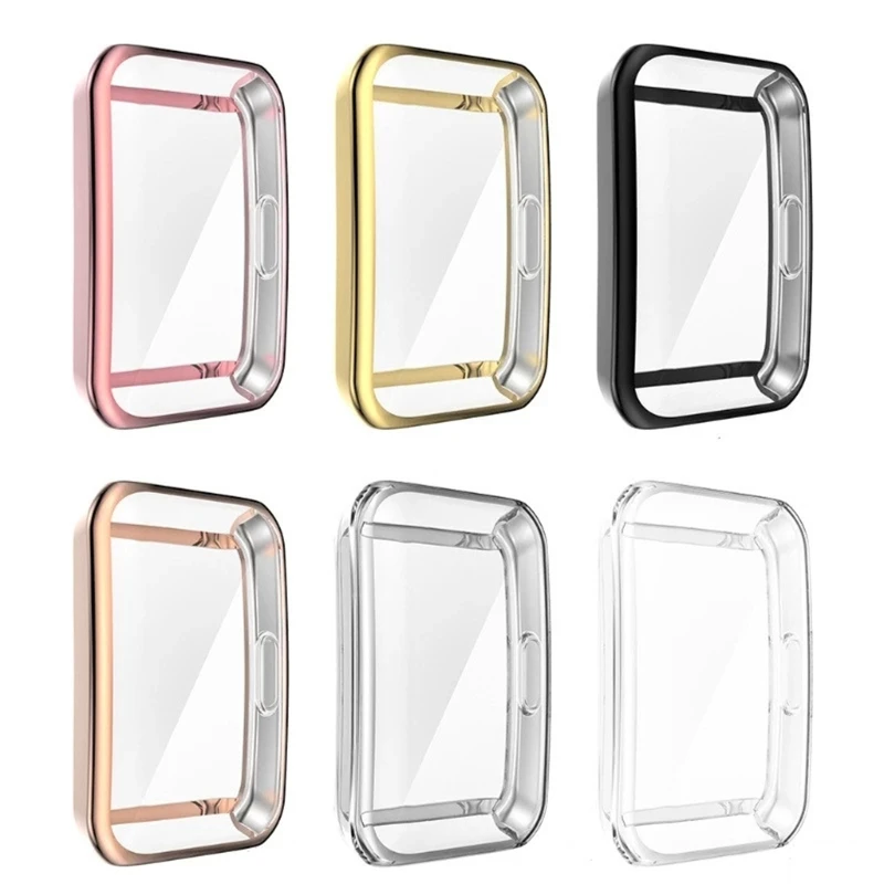 Funda protectora de pantalla completa de TPU 45BB para reloj inteligente, funda protectora para huawei Band 7 - imagen 2