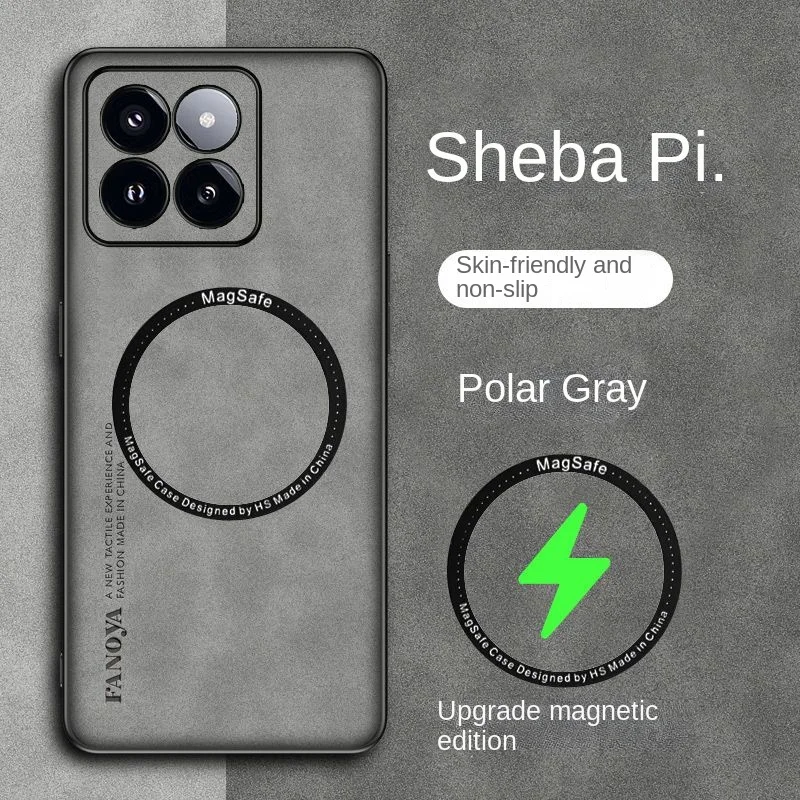 Funda de piel sintética suave para Xiaomi POCO X6, X5, X4, X3 Pro, funda protectora trasera magnética para Xiaomi POCO X6Pro, X4, GT, X5