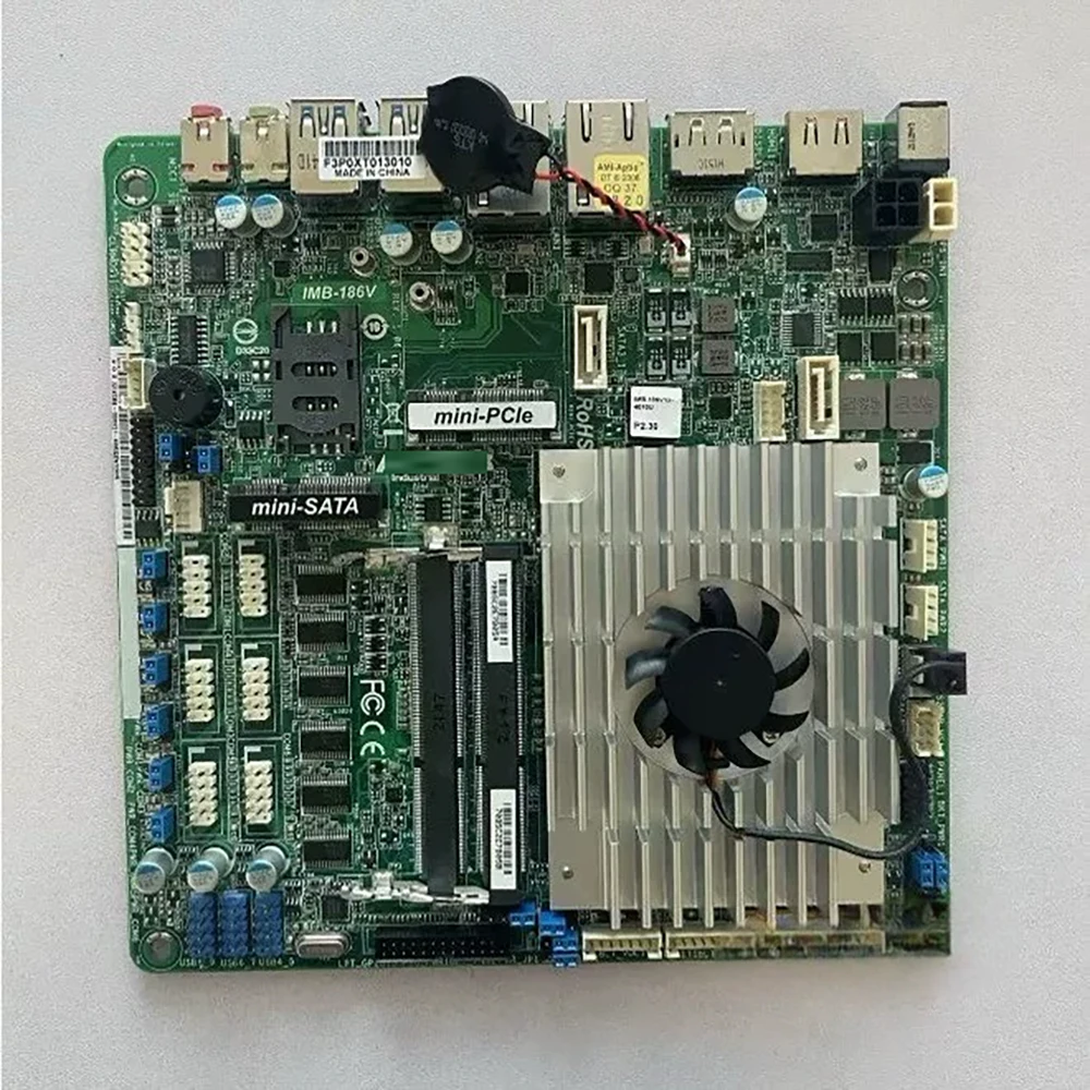 Placa de caja registradora de computadora industrial CPU I3 integrada Mini-ITX IMB-186V - imagen 5