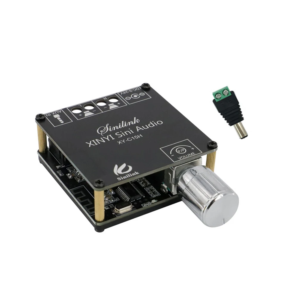 Amplificador DE POTENCIA de Audio Digital inalámbrico, placa estéreo, MINI Bluetooth 5,0, 20W x 2, Control por aplicación, C15H - imagen 4