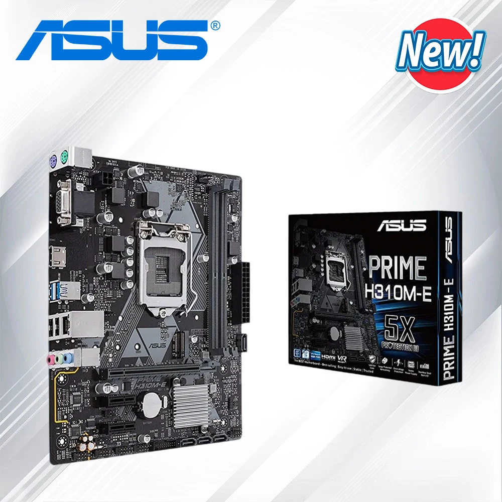 Placa Base Asus PRIME H310M-E R2.0 - LGA 1151 - DDR4 hasta 32GB - imagen 5