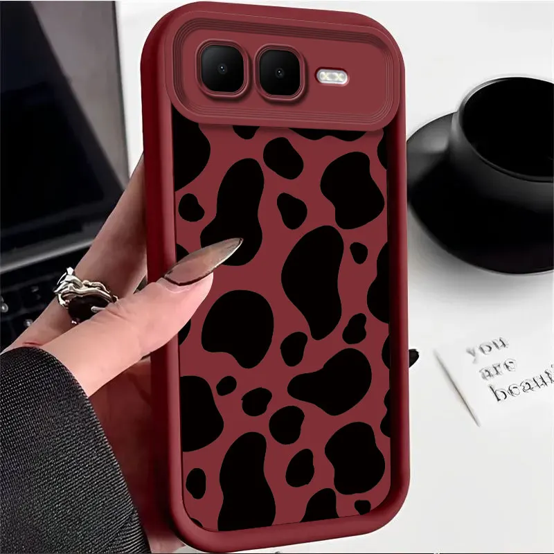 Para Infinix Smart 10 Plus /Smart 10 HD 10HD 10PLUS funda protectora con estampado de leopardo funda de teléfono suave de silicona cubierta trasera mate - imagen 5