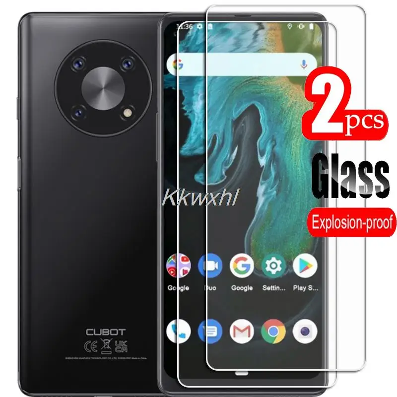 Película protectora de vidrio templado para teléfono inteligente Cubot Max 3, alta HD, 2 unidades