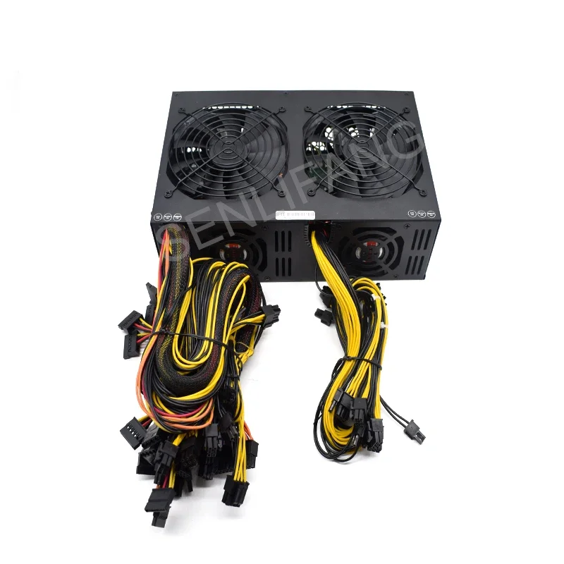 Equipo de minería de 12 tarjetas, 180-240V, pico psu, BTC, ETC, potencia de minería de 3600W, ATX, PSU, minería de Bitcoin, fuente de alimentación de PC - imagen 3