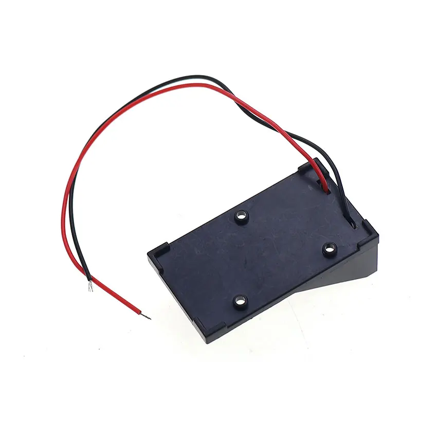 JCD 1 Uds. Cable de hebilla de batería de 9V soporte de batería de 9 voltios con enchufe macho DC 5,5*2,1mm cartucho de batería cable de plomo tapa de batería cuadrada - imagen 3