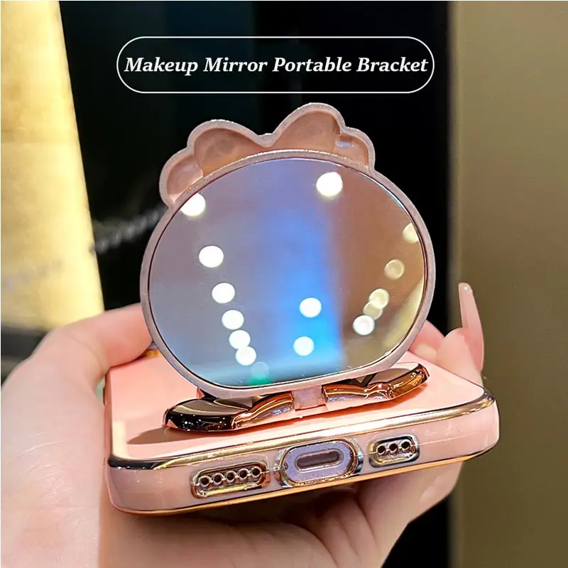 Funda Soporte Espejo Xiaomi Redmi Note 11/12 Pro – Antigolpes - imagen 2