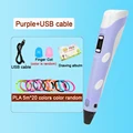 Purple-USB 100mPLA