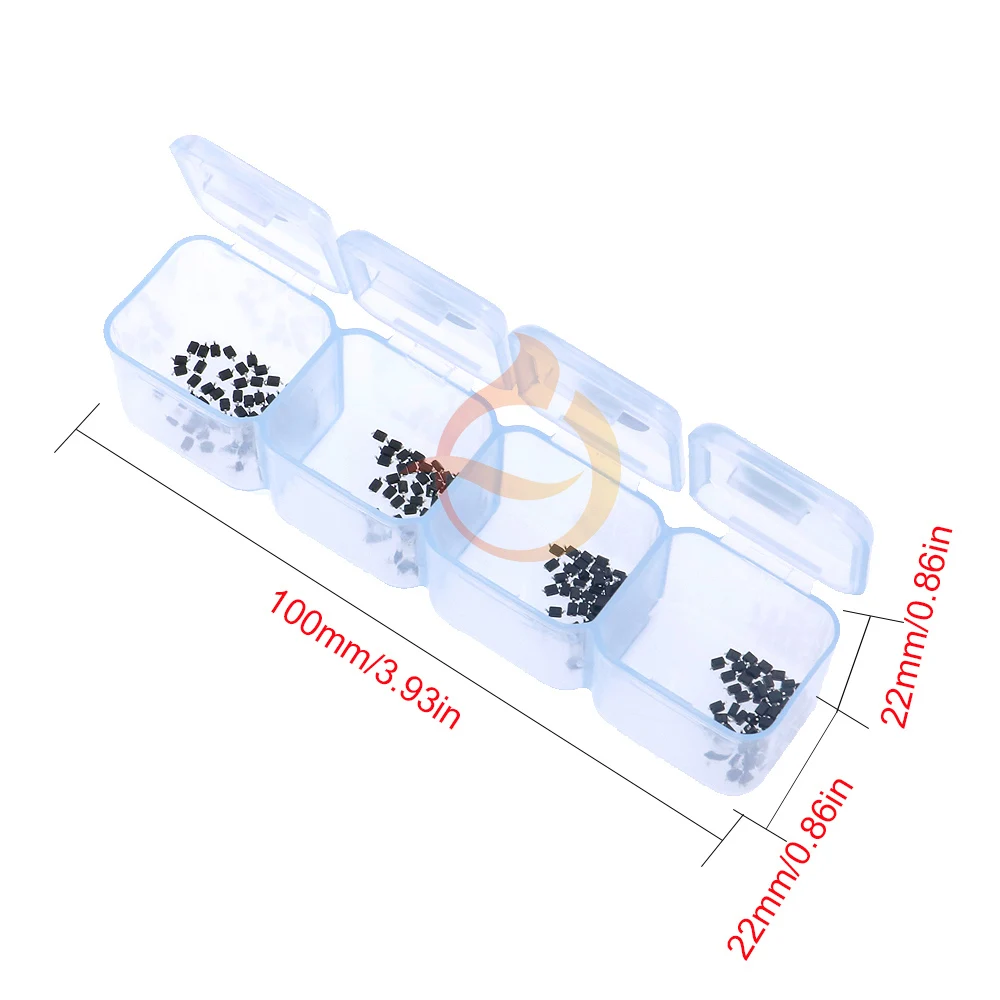 1400 Uds 28 valores SOD-323 SMD kit de diodo Zener 2,0 V 3V 3,9 V 4,3 V 4,7 V 5,1 V 6,8 V 7,5 V 8,2 V 10V 12V 15V 18V 20V 22V 24V 30V 33V 39V - imagen 3