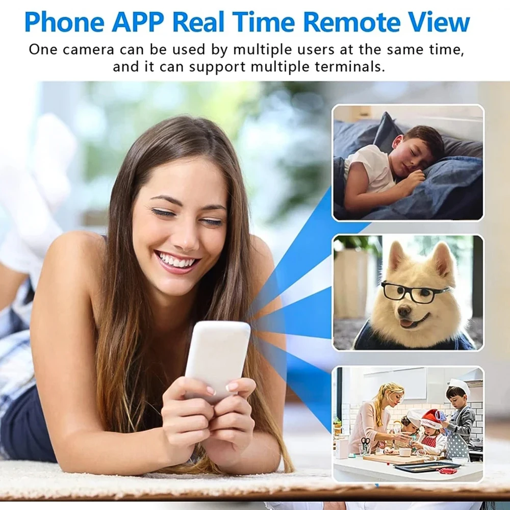 Mini cámara HD 1080P, módulo DIY, detección de movimiento, WIFI, videocámara videovigilancia, grabación en bucle, compatible con vista remota - imagen 3