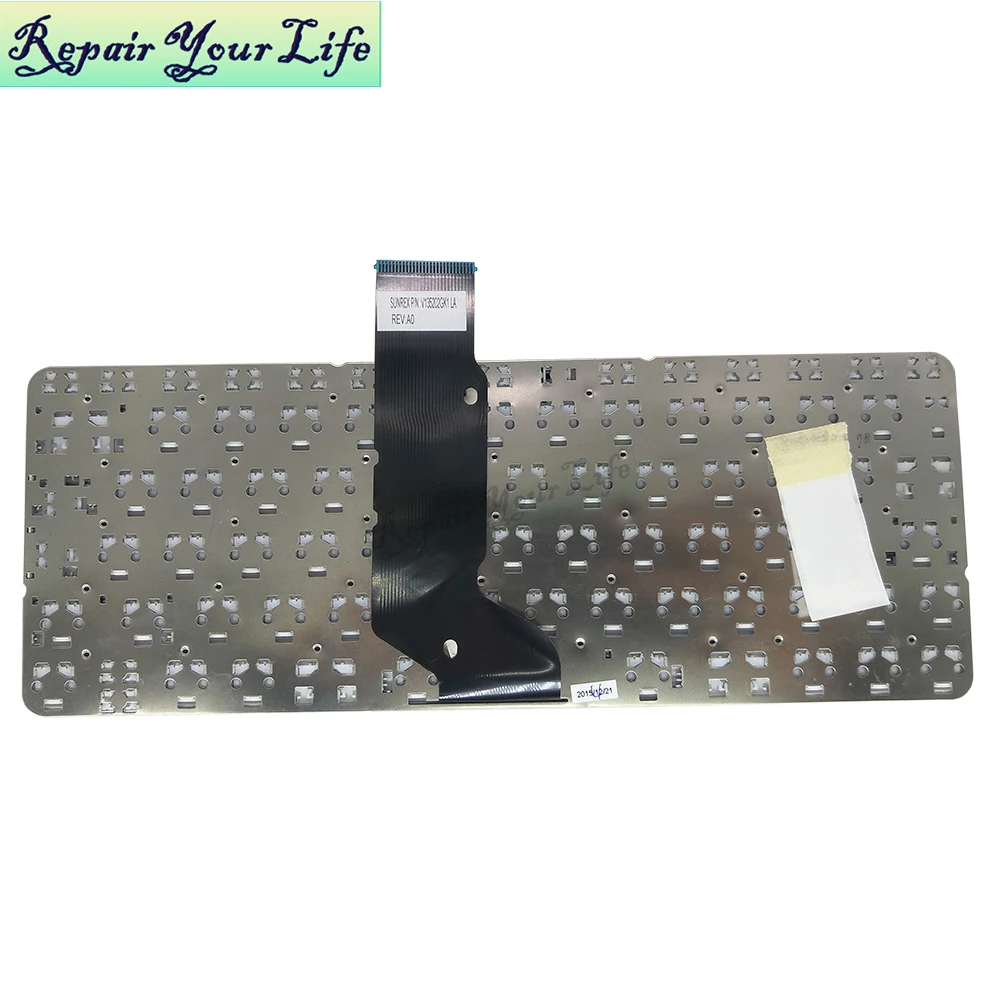 Teclado de ordenador portátil para HP stream 11-D 11-R 11-P 11-Y 11-D001TX 11-D001TU LA Latin white PK131A61C24 sin marco - imagen 3