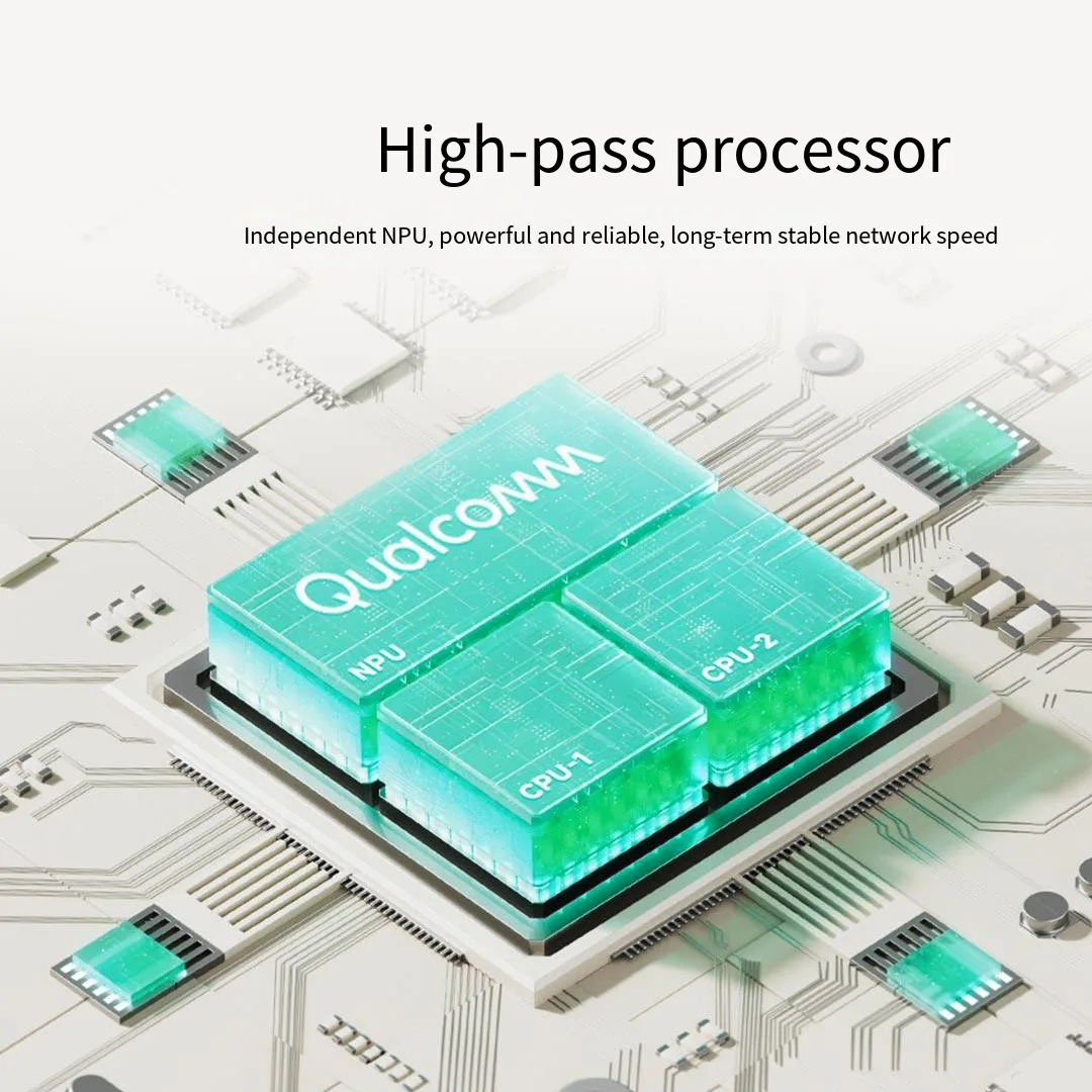 Xiaomi-enrutador Mijia AX3000E WiFi6, 3000 Mbps, 2,4G/5GHz, puertos duales DAN/LAN, procesadores Qualcomm, acelerador de juego de malla de memoria de 256MB - imagen 5