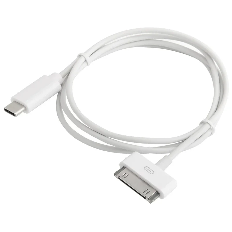 Adaptador de 30 pines a USB C Cable de sincronización de datos de carga para IPhone 4 4S 3GS IPad 3 2 IPod USBC tipo C a 30 pines accesorios de cable de cargador - imagen 3