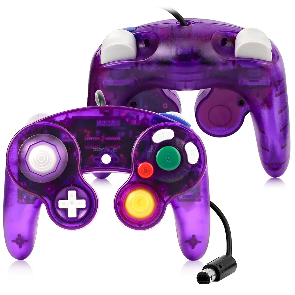 Nuevo controlador de juego con cable para GameCube NGC, Joystick de mando con cable de un solo botón para consola de juegos NGC, envío directo - imagen 5