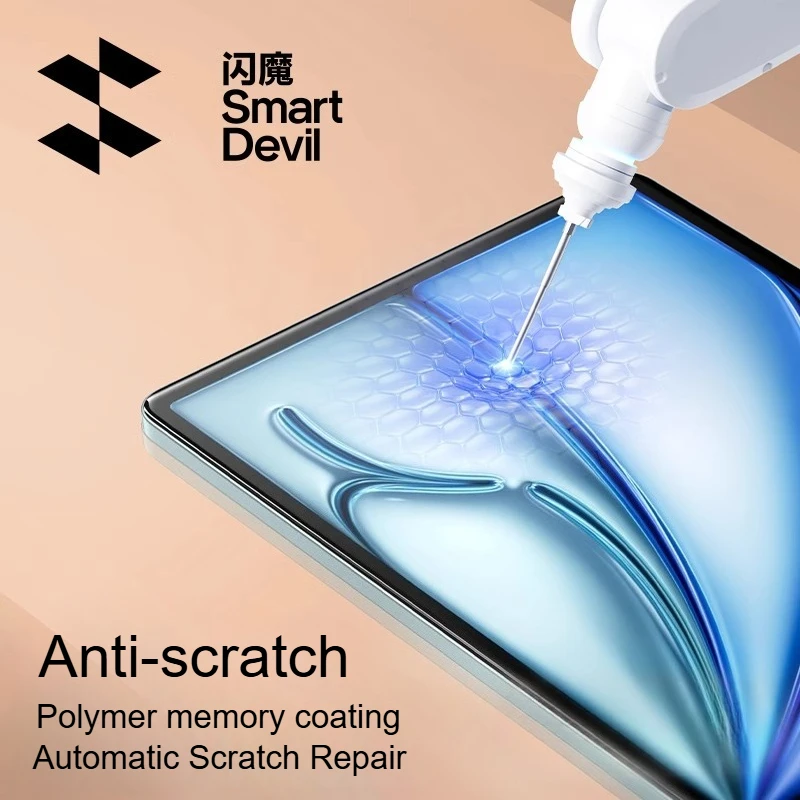 SmartDevil 2 uds Protector de pantalla para iPad 2025 2022 película de hidrogel para iPad Air7 iPad Pro 11 pulgadas 2021 película suave antihuellas - imagen 3
