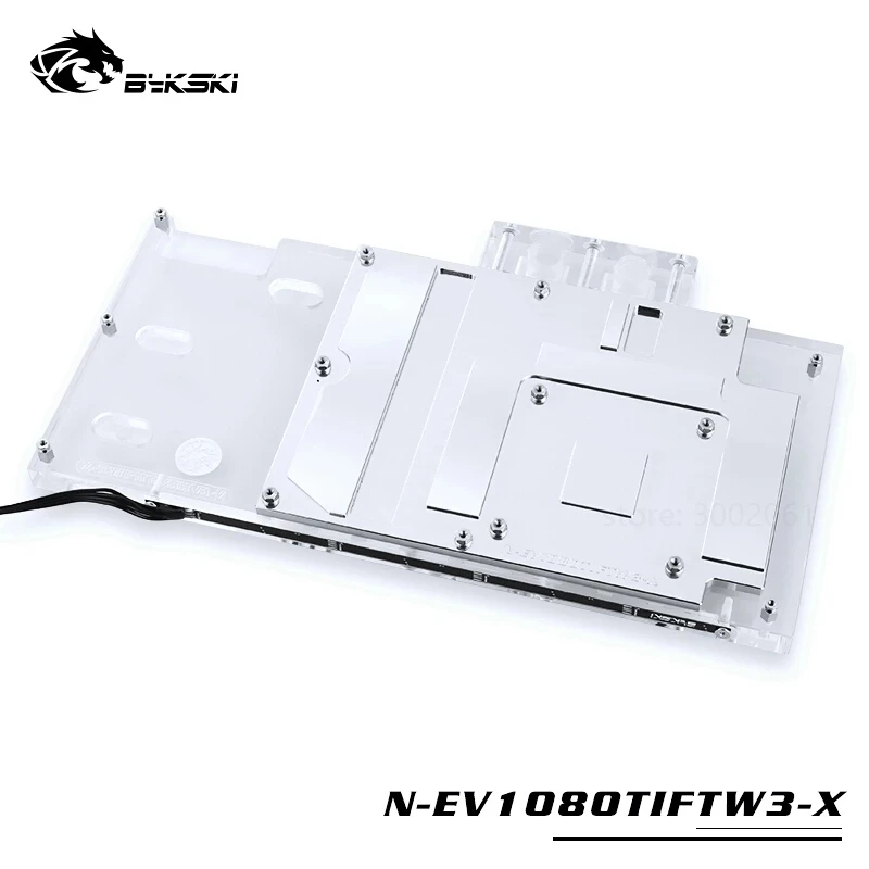 Bykski-bloque de agua de GPU para N-EV1080TIFTW3-X, tarjeta de vídeo para EVGA GTX 1080 Ti FTW3 GAMING/EVGA GTX 1080 Ti PINGKIN, enfriador VGA - imagen 5