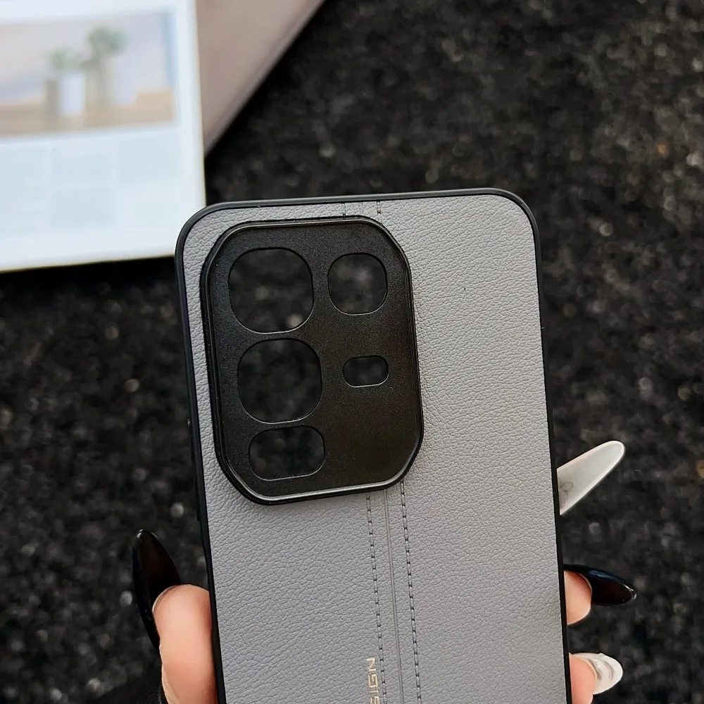 Para Infinix Note 50 Pro Plus funda de lujo de cuero PU funda protectora trasera de moda para Infinix Note 50X 50S 50Pro Shell - imagen 2