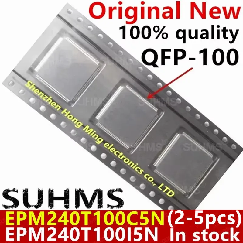 (2-5 piezas) 100% nuevo EPM240T100I5N EPM240T100C5N QFP-100