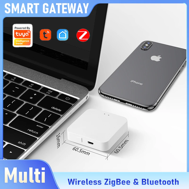 Tuya Smart Home Gateway - MINI multimodo inalámbrico ZigBee y Bluetooth, sistema de control central para dispositivos inteligentes - imagen 4